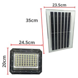 Alternative view of Reflector Solar Led 100w 4000lm Panel Solar Control Remoto