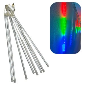 Luces Estalactita Cascada 300 Led 8 Efectos Navidad