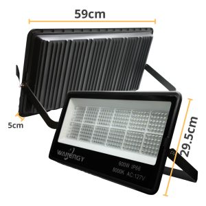Alternative view of Super Reflector Led 600w (6000w De Potencia) Uso Exteriores