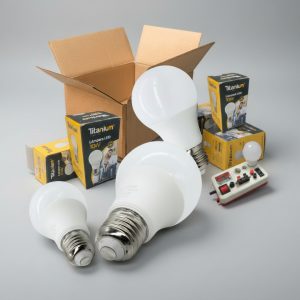 Caja De 100 Focos Led 10w Ilv Luz Blanca E26