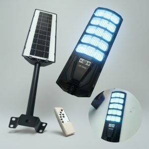 Suburbana Led 500w (3000w) Con Control Remoto Y Panel Solar