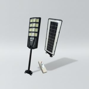 Suburbana Led 400w (2000w) Con Control Remoto Y Panel Solar