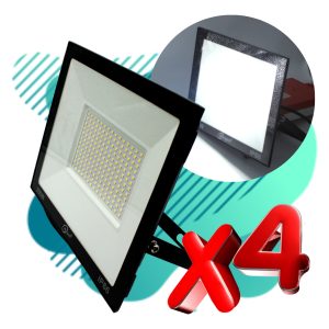 Alternative view of Reflector Led 200w Paquete De 4 Pzs